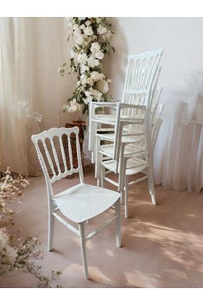 صندلی باغچه سفید nar sokağı - کد 891510074
