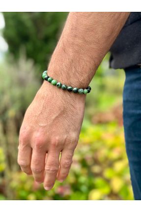 دستبند جواهر رنگی زنانه سنگ طبیعی Zodyak Doğal Taş - کد 891480578