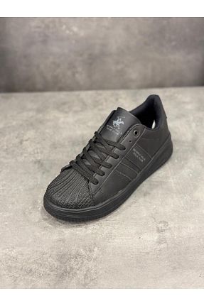 کفش اسنیکر مشکی زنانه بند دار Polo - کد 891534708