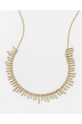 گردنبند نقره طلائی زنانه 925 عیار MEKS PRIVE - کد 891523151