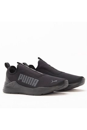 کفش اسنیکر مشکی مردانه بند دار Puma - کد 767221159