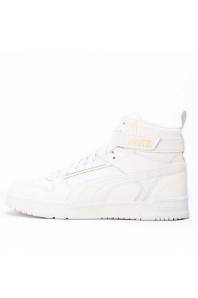 کفش اسنیکر سفید مردانه بند دار Puma - کد 752638614
