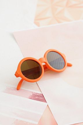 عینک آفتابی نارنجی بچه گانه UV400 Banamio - کد 316940838