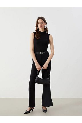 بادی سبز زنانه یقه ایستاده LC Waikiki - کد 892525276