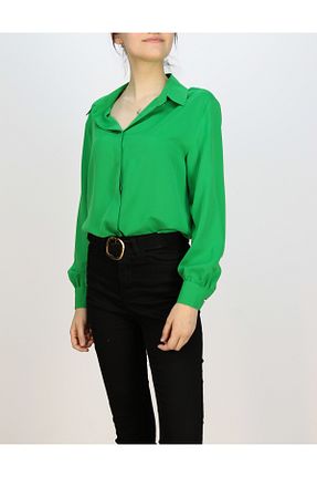پیراهن سبز زنانه رگولار CELAL ETEM - کد 807303204