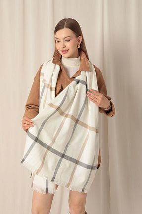 شال نباتی زنانه پنبه ای MACMODA - کد 891583735