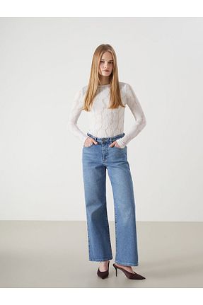 شلوار جین آبی زنانه جین LC Waikiki - کد 923493074