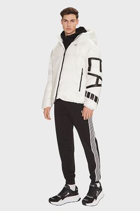 کاپشن سفید مردانه رگولار Emporio Armani - کد 892591702