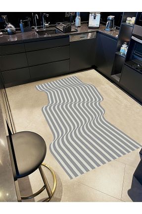 فرش طوسی قابل شستشو Rugs Modern Halı - کد 891171883