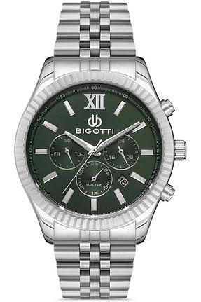 ساعت مچی طوسی مردانه 41-45 میلی متر Bigotti Milano - کد 784143947