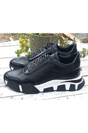 کفش کژوال مشکی مردانه چرم خالص MARCOMEN - کد 894759260