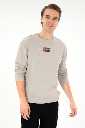 سوئیشرت طوسی مردانه ساده U.S. Polo Assn. - کد 891699048