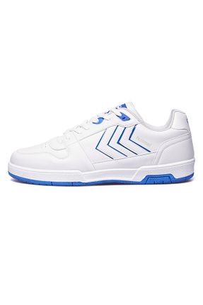 کفش اسنیکر سفید زنانه بند دار hummel - کد 888266649