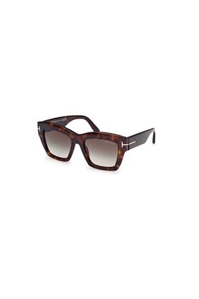 عینک آفتابی قهوه ای زنانه 52 Tom Ford - کد 887519837