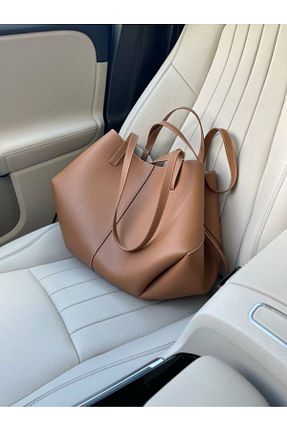 کیف دستی قهوه ای زنانه سایز متوسط Çantacımstore - کد 862122650