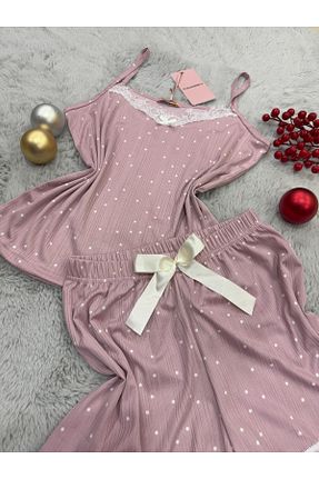 ست لباس راحتی صورتی زنانه Mix pijamaworld - کد 891713225
