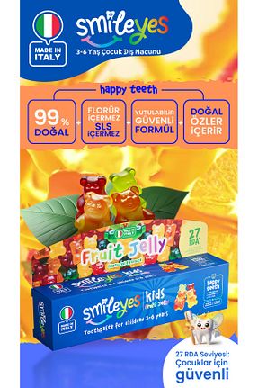 خمیر دندان کودک Smile yes - کد 881682282