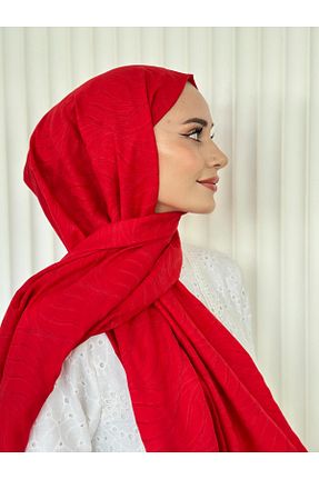 شال قرمز زنانه Pull Scarfs - کد 891726598