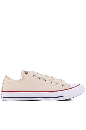 کفش اسنیکر بژ زنانه بند دار Converse - کد 891725408