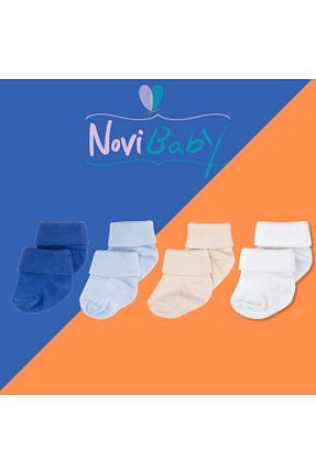 جوراب رنگی بچه گانه بامبو Novibaby - کد 891736669