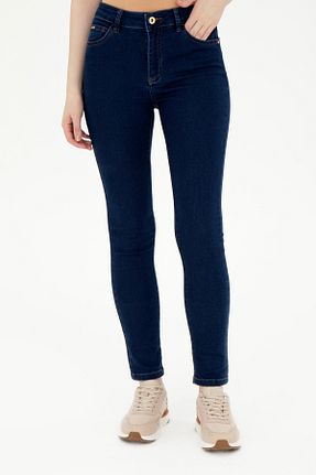 شلوار جین آبی زنانه پاچه تنگ U.S. Polo Assn. - کد 891748628