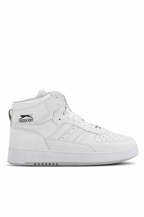 کفش پیاده روی سفید مردانه چرم مصنوعی Slazenger - کد 771439997