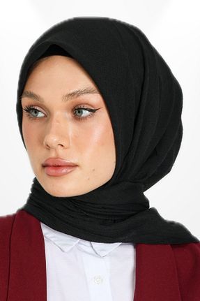 شال مشکی زنانه پلی استر hijabchi - کد 892743731