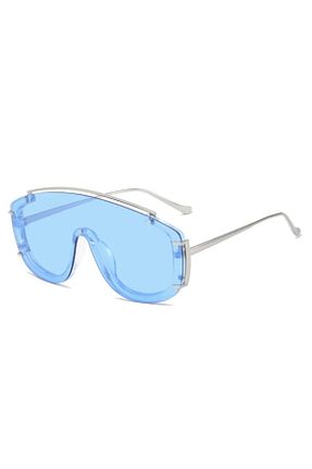 عینک آفتابی آبی زنانه UV400 Toz Vintage - کد 742094778