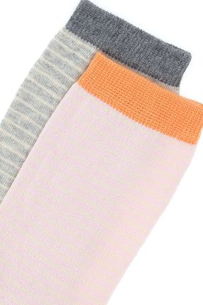 جوراب طوسی زنانه Soket çorap U.S. Polo Assn. - کد 891784444