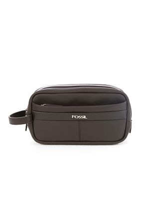 کیف دستی قهوه ای مردانه سایز متوسط Fossil - کد 834184616