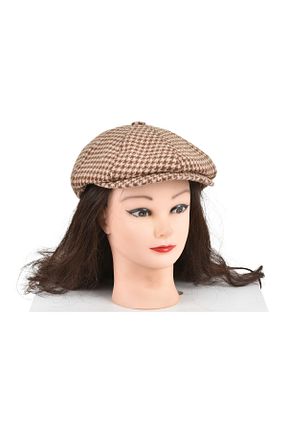 کلاه قهوه ای زنانه پلی استر MODASEYRAN - کد 891784846