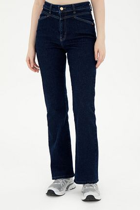 شلوار جین آبی زنانه پنبه - الاستین U.S. Polo Assn. - کد 891781942