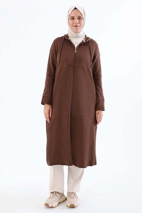 رویه حجاب قهوه ای زنانه پنبه پلی استر ALLDAY - کد 891768954