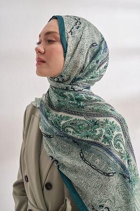 شال سبز زنانه پلی استر ARMANDA - کد 892856082