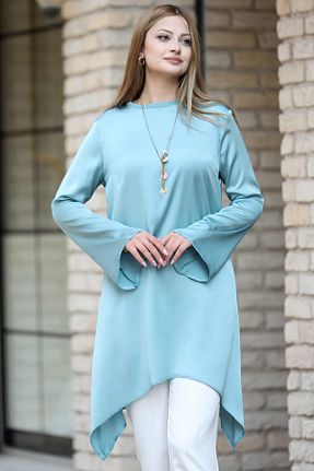 ست بالاتنه و پائین تنه حجاب سبز زنانه رگولار modapodyum - کد 891787306