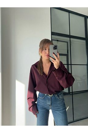 شلوار جین آبی زنانه پاچه گشاد PINKPERİ - کد 891849787
