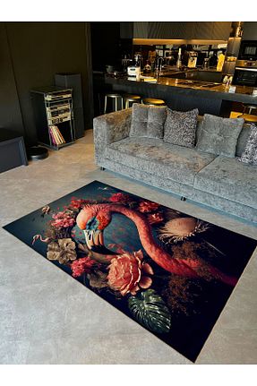 فرش رنگی قابل شستشو Rugs Modern Halı - کد 891873808