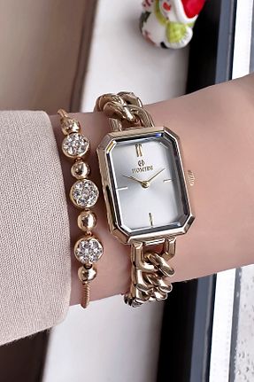 ساعت مچی طلائی زنانه 31-35 میلی متر Homies - کد 891888600