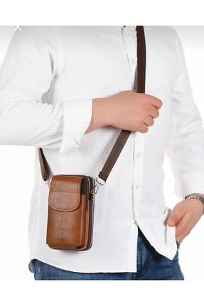 کیف دستی قهوه ای زنانه ابعاد کوچک shop - کد 891888839