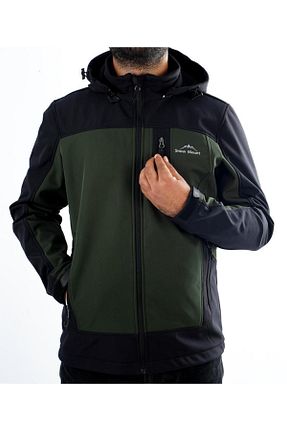 کاپشن خاکی مردانه بافتنی SNOWMOUNT - کد 869377754