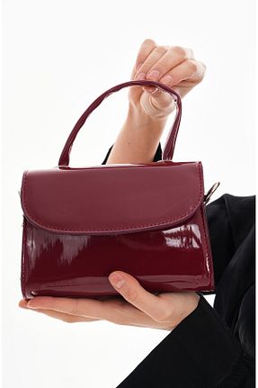 کیف دستی زرشکی زنانه ابعاد کوچک truvalıhelen - کد 884282250