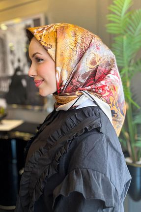 روسری رنگی İpek Tivil Armine - کد 827032359