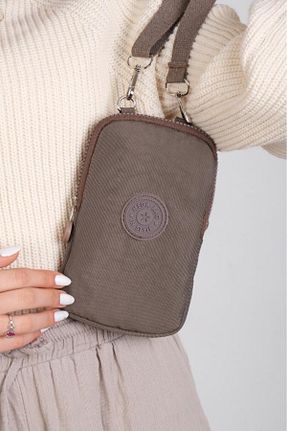 کیف پستچی قهوه ای زنانه پارچه ای Baginn - کد 893264631