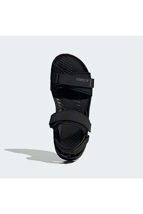 دمپائی مشکی زنانه پاشنه تخت adidas - کد 887274319
