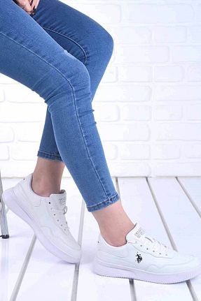 کفش پیاده روی سفید زنانه پارچه ای U.S. Polo Assn. - کد 905065416