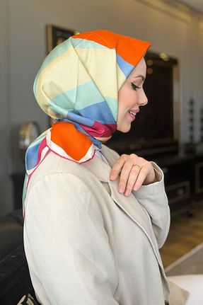روسری رنگی İpek Tivil Armine - کد 891932607