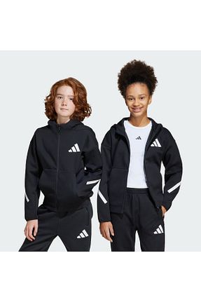 سوئیشرت مشکی بچه گانه ساده adidas - کد 893279731