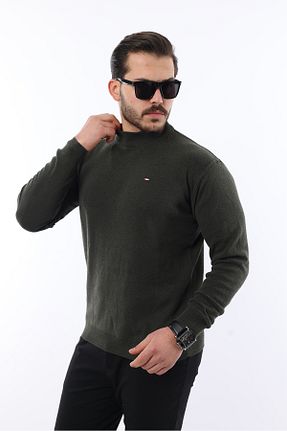 پلیور خاکی مردانه ساده comstar - کد 891970545