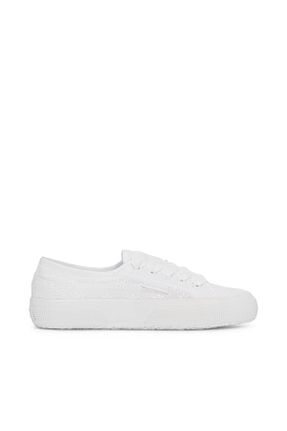 کفش اسنیکر سفید زنانه بند دار Superga - کد 798068696
