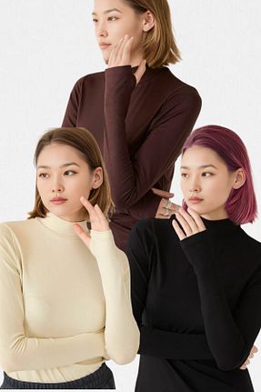 بادی مشکی زنانه یقه ایستاده VODENS - کد 893307895